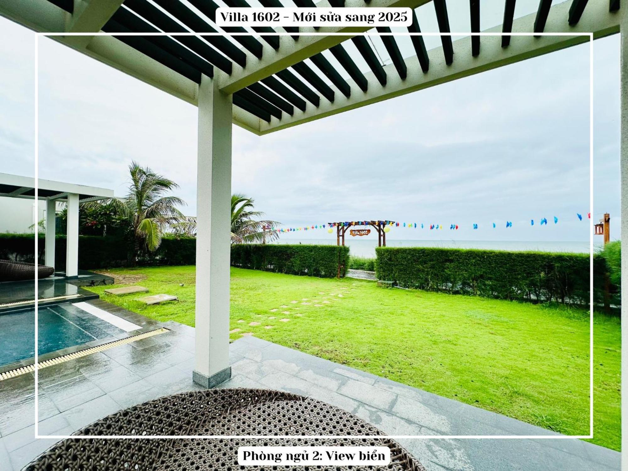 Villa 1602 Oceanami, Sát biển, Hồ bơi riêng, 837m2 Long Hai Esterno foto